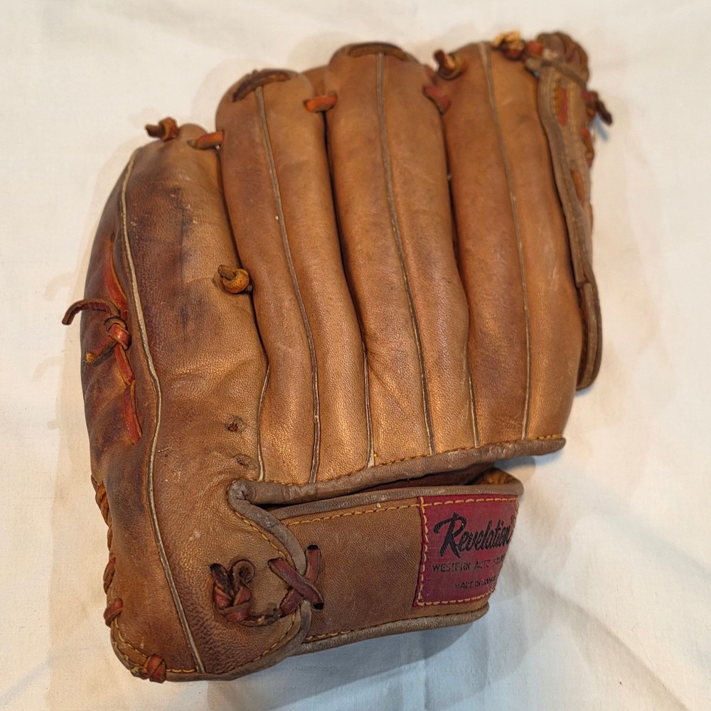 Vintagev Rawlings GC1260 Revelation Baseball Glove Western Auto 1960's